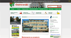 Desktop Screenshot of powiatostrowmaz.pl